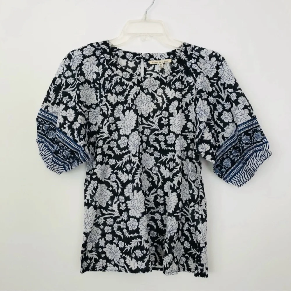 Anthropologie Saison de la Fleur Becca
Puff Sleeve - Picture 4 of 4